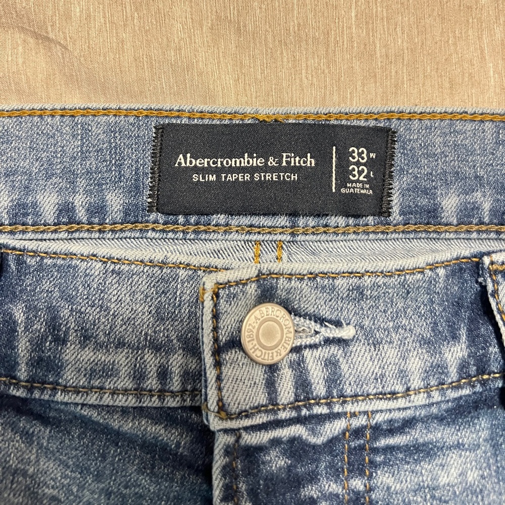 Abercrombie & Fitch Light Blue Denim Jeans